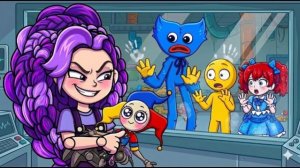 ЧАСТЬ 5, НО ПРОТОТИП-ЗЛОЙ МЛАДЕНЕЦ! Poppy Playtime  5 АНИМАЦИЯ