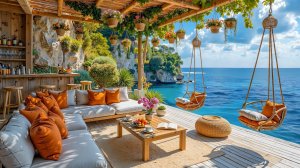 🌊 Уютный джаз у моря | Атмосфера отдыха, солнца и полного релакса