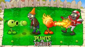 Зомби против растений Plants vs Zombies ПвЗ Растения против Зомби-2 PvZ Fusion Битва прохождение топ