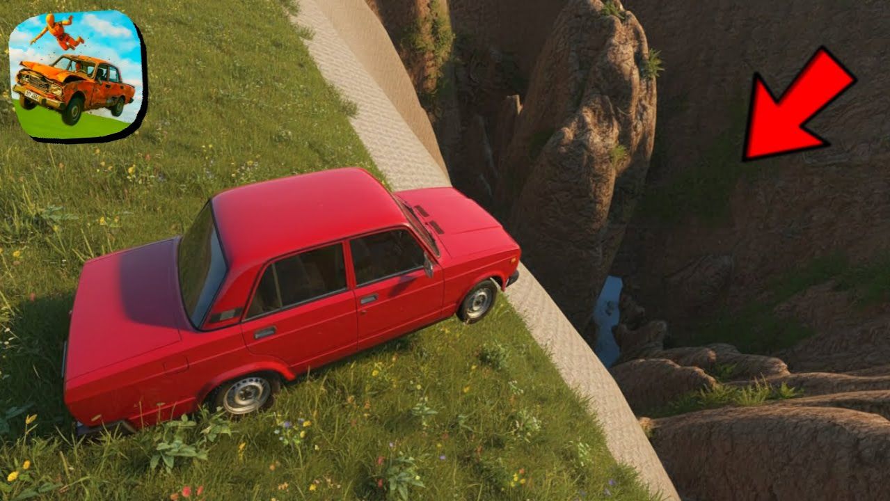 😱 УЩЕЛЬЕ vs МАШИНА | ВАЗ КРАШ ТЕСТ СИМУЛЯТОР 2