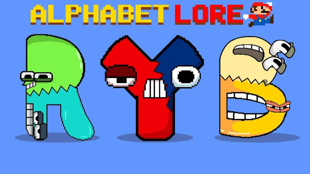 Alphabet Lore СТРАННОСТЬ 15! ВСЕ МЕМЫ 😜