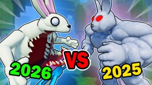 ПАСХАЛЬНЫЙ КРОЛИК ПРОТИВ ПУСТЫННОГО КРОЛИКА! 99 НОЧЕЙ В ЛЕСУ Анимация Roblox