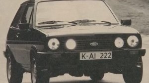 FORD FIESTA против ЦЕН на БЕНЗИН ИСТОРИЯ малолитражки 70-х