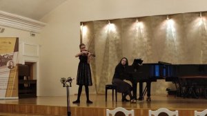 Н. Паганини, Кантабиле,  М. де Фалья, Испанский танец, Москва,2023г.