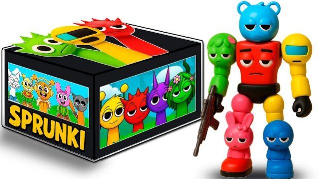 ТАИНСТВЕННАЯ КОРОБКА СПРУНКИ!  ФИГУРКИ ОРЕНА И НОВЫЕ СПРУНКИ