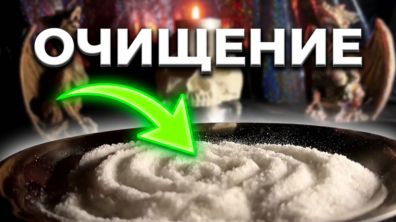 🔥 МОЩНОЕ ОЧИЩЕНИЕ СОЛЬЮ_ Отжиг негатива с возвратом 🧂✨