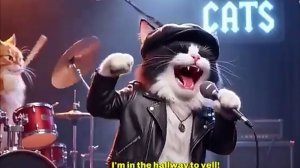 ACDC Cats - Hallway To Yell MEWTALLICA