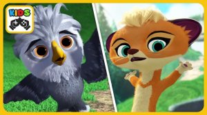 Лео и Тиг 11. Орленок Кино и Рысь Яра. Приключения в Сказочной Тайге мультик игра для детей