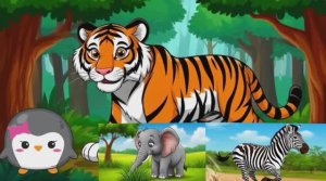 ЖИВОТНЫЕ И ИХ ДЕТИ. РАЗВИВАЮЩЕЕ ВИДЕО ДЛЯ ДЕТЕЙ.