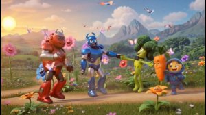 Космические приключения: Уроки вежливости на Планете Овощей 🚀🥦 | Мультизор Мультик для детей