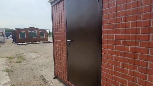 Бытовка дачная №51 (6х2,4х2,5м)