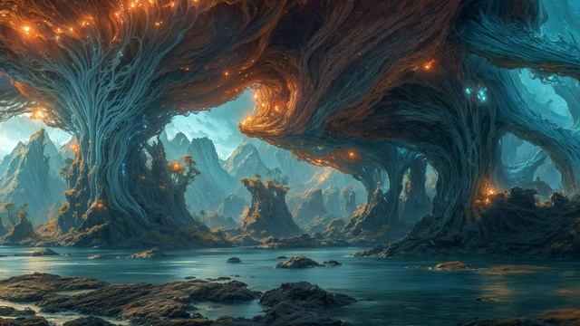 MERIDIAN - deep relaxation ambient - immersive ambient visual journey