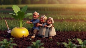 Репка. Русская народная сказка. Мультфильм для детей