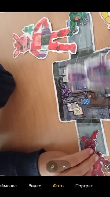 ★Я СЕЙЧАС В ШКОЛЕ, БУМАЖНЫЕ АНИМАТРОНИКИ★