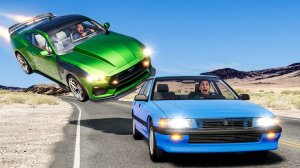 Аварии с потерей управления #1 – Катастрофа BeamNG Drive