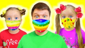 Детская песенка - Надевай маску и не болей 🦠😷