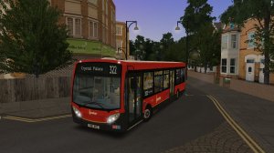 Поездка на Alexander Dennis Enviro 200 по маршруту №322 по карте London