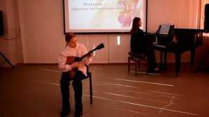 Каблаш Екатерина. Укр. народная песня «Галя по садочку ходила»