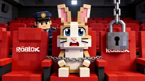 ЗАСТРЯЛА В КИНОТЕАТРЕ 😨 ROBLOX ! ПОБЕГ из КИНОТЕАТРА