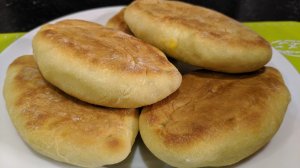 Пирожки без Жарки, без Духовки, без Дрожжей. Тесто Бомба на скорую руку для пирожков на сковороде