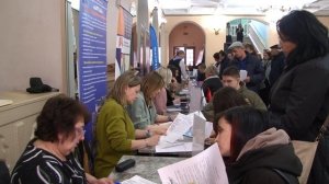 Всероссийская ярмарка трудоустройства состоялась в Бийске ("Будни", 22.04.26г., Бийское телевидение)