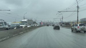 4K Новосибирск Ватутина Площадь Труда Димитровский мост Проспект Димитрова Обзор Жилье Сити154 НСК54