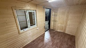 Бытовка с санузлом размер 6х2.4  на стройплощадку или дачу