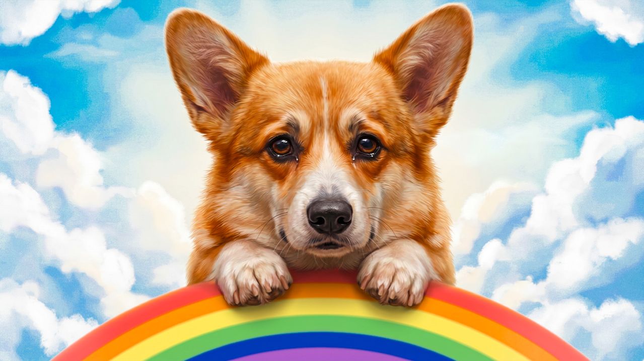 7 месяцев со дня смерти Великого Корги Коржика