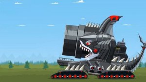 This is how we met the Monster Upgrade - Hot Air Balloon tank Vs BLUE TRACTOR  Мультики про танки