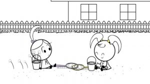 Learn Animals on the Farm! - EK Doodles Twins Emma & Kate Funny Animation