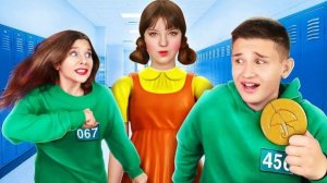 Игра в Кальмара в Реальной Жизни  Лучшие Игры На Выбывание