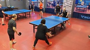 ФИНАЛ! Чирков/Нельсон (1473) - Закзун/Орлова (1203) 19.04 Парный турнир по настольному теннису