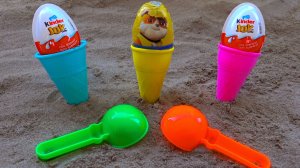 Игрушки Киндер Сюрпризы и Свинка Пеппа и Хелло Китти | Мультики для для детей и Песенки для малышей