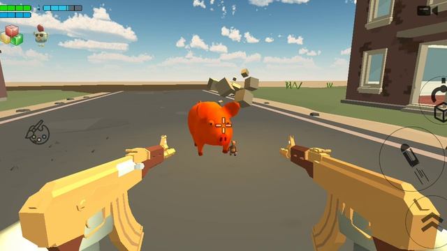 Играю в CHIKEN GUN 2 Часть #чикен ган #видеоигры
