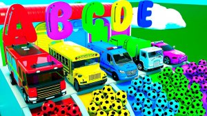 Колеса на автобусе Песня про бинго Футбольные мячи и колеса монстра Лучшие детские стишки и песенки