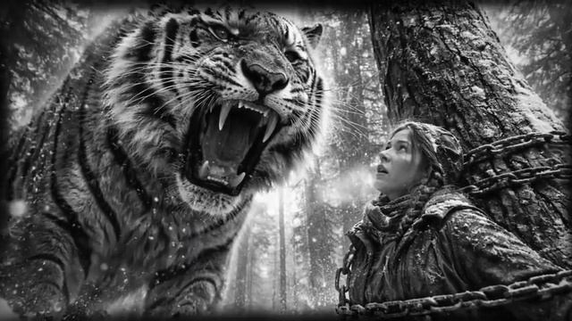 Тайга. БРАКОНЬЕРЫ привязали её к дереву… НО ОНИ НЕ ЗНАЛИ, кто придет на помощь.