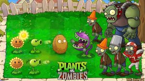 PVZ Fusion FULL MOD 3.5 Зомби против растений Plants vs. Zombies Битва прохождение