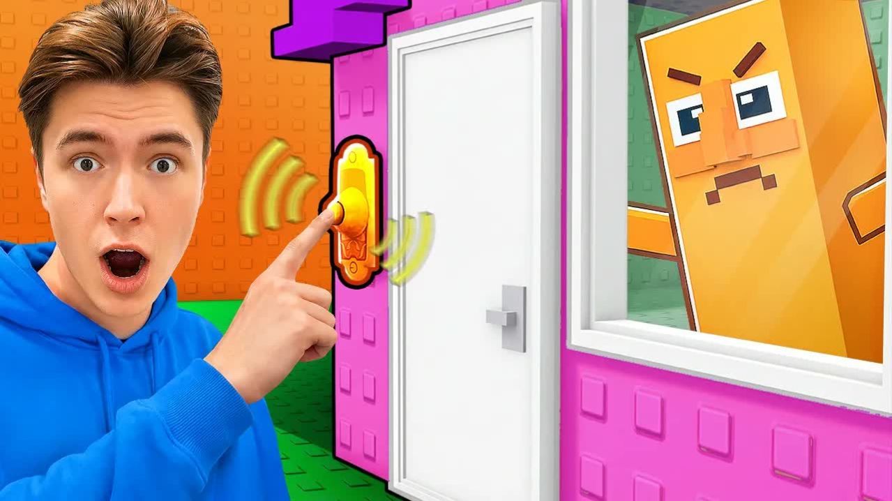 😱Звони в ЗВОНОК и УБЕГАЙ ОТ БРЕЙНРОТОВ в ROBLOX!