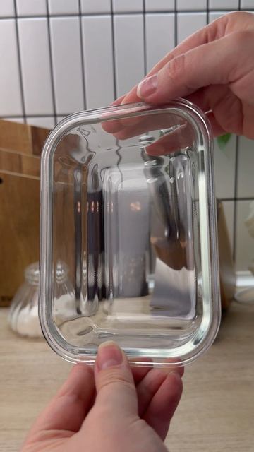 Контейнер из стекла 370 мл жаропрочный TalleR TR-38120 для продуктов. Распаковка и характеристики.