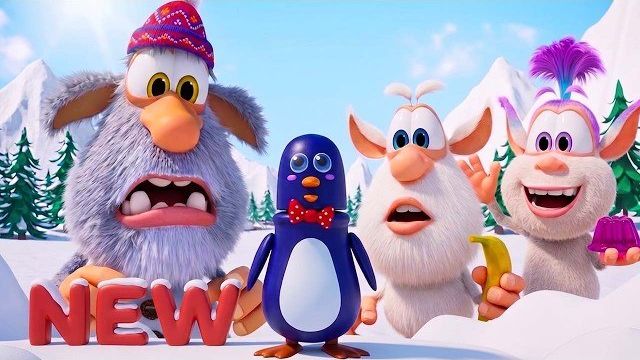 Буба В погоне за пингвином Новый эпизод 145 Мультяшная мания - Маленький зоопарк