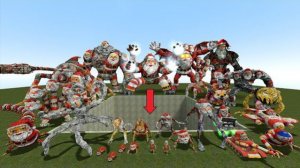 СПАРТАНСКИЙ ПИНОК!  ИГРОК ПИНАЕТ ГУГУ ГАГУ В ГИГАНТСКУЮ ЯМУ | ГАРРИС МОД