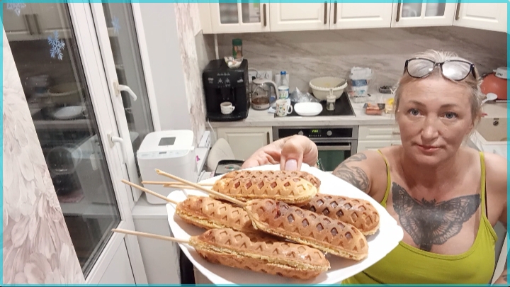 21-04-261 Прежде чем делать корн доги посмотрите!  Не вкусный рецепт теста аккуратнее с сыром 