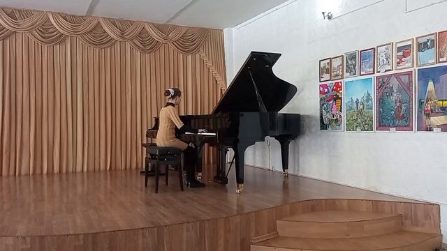 Кузнецова Софья, Бах И. С. Инвенция ля минор, Преп. Андреева Т. М..mp4