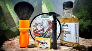Бритье! Apex "Al.0.7" - Gillette "7o'clock" - RazoRock "400" - House of Mammoth "Everett" - Stirling