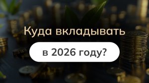 Куда вкладывать в 2026 году?