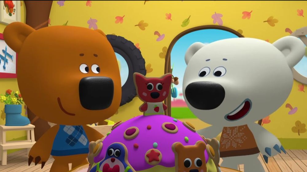 Ми-Ми-Мишки Мультфильм  - Непогода | Мимимишки мультик смотреть | Мультфильм игра для детей