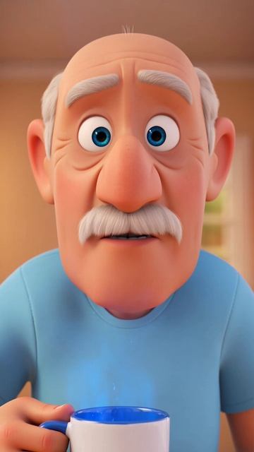 НЕ ПЕЙ ИЗ ЧУЖОЙ КРУЖКИ… ОН СРАЗУ ПОСТАРЕЛ! 😳☕