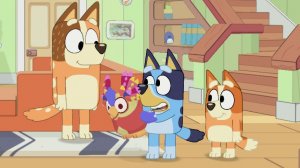 Блуи. Bluey.  Весёлая семейка. Приключения семейки милых песиков. Для детей. ч 2