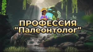Профессия "Палеонтолог" для детей