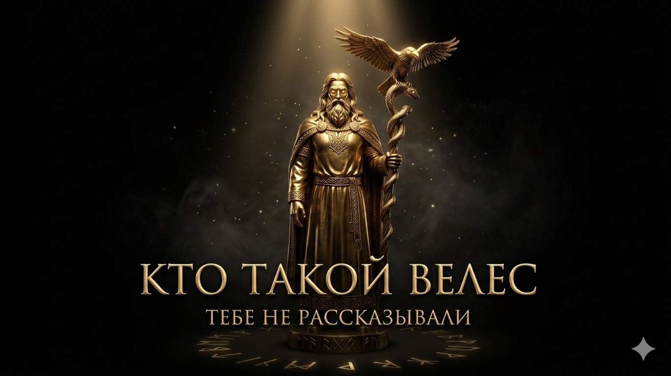 ВЕЛЕС — ЭТО СИЛА, КОТОРАЯ ДЕЛАЕТ ИЗ ЧЕЛОВЕКА ТВОРЦА